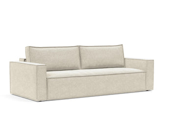 Newilla sovesofa i 357 Taura Off White, set skråt forfra