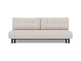 Nabli sovesofa i 300 Weda Sand, set forfra