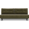 Nabli sovesofa i 316 Cordufine Pine Green, set forfra