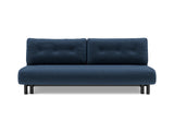 Nabli sovesofa i 414 Esina Indigo Blue, set forfra