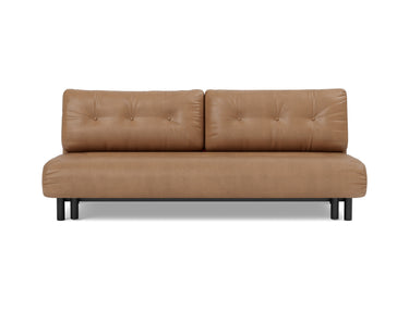 Nabli sovesofa i 551 Faunal Brown, set forfra