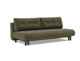 Nabli sovesofa i 316 Cordufine Pine Green, set skråt forfra