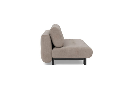 Nabli sovesofa i 318 Cordufine Beige, set fra siden