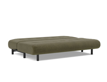 Nabli sovesofa i 316 Cordufine Pine Green, slået ud til seng