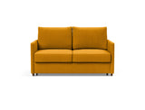 Neah 140 sovesofa med slim armlæn i 507 Elegance Burned Curry, set forfra