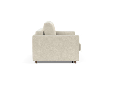Neah 140 sovesofa med slim armlæn i 357 Taura Off White, set fra siden