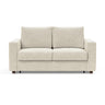 Neah 140 sovesofa med standard armlæn i 357 Taura Off White, set forfra