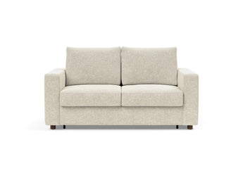 Neah 140 sovesofa med standard armlæn i 357 Taura Off White, set forfra
