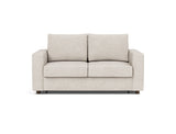 Neah 140 sovesofa med standard armlæn i 470 Yuveno Natural, set forfra