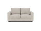 Neah 140 sovesofa med standard armlæn i 471 Yuveno Sand, set forfra
