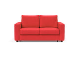 Neah 140 sovesofa med standard armlæn i 511 Elegance Red, set forfra