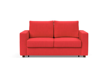 Neah 140 sovesofa med standard armlæn i 511 Elegance Red, set forfra