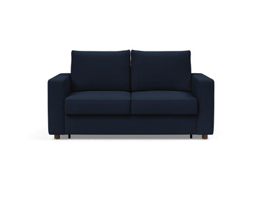 Neah 140 sovesofa med standard armlæn i 528 Mixed Dance Blue, set forfra