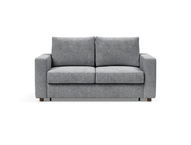 Neah 140 sovesofa med standard armlæn i 565 Twist Granite, set forfra