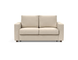 Neah 140 sovesofa med standard armlæn i 586 Phobos Latte, set forfra