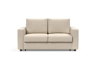 Neah 140 sovesofa med standard armlæn i 586 Phobos Latte, set forfra