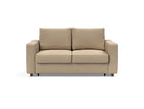 Neah 140 sovesofa med standard armlæn i 587 Phobos Mocha, set forfra