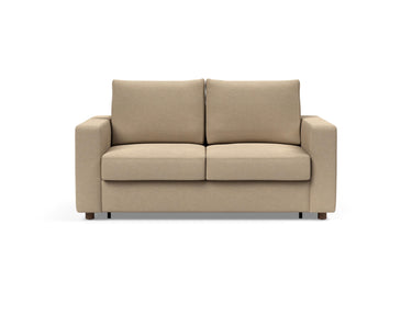 Neah 140 sovesofa med standard armlæn i 587 Phobos Mocha, set forfra
