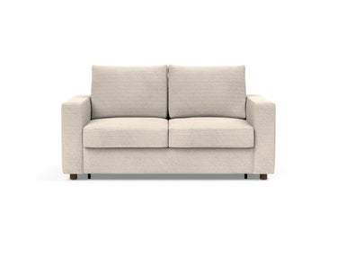 Neah 140 sovesofa med standard armlæn i 594 Corduroy Ivory, set forfra