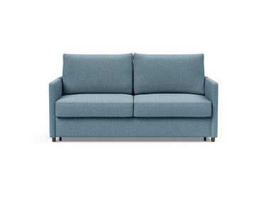 Neah 160 sovesofa med slim armlæn i 525 Mixed Dance Light Blue, set forfra
