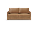 Neah 160 sovesofa med slim armlæn i 551 Faunal Brown, set forfra