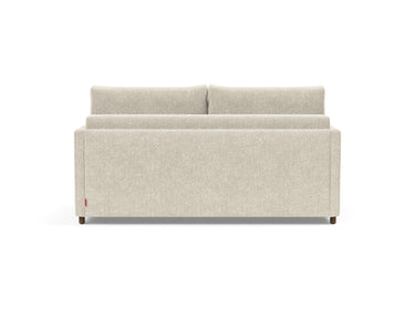 Neah 160 sovesofa med slim armlæn i 357 Taura Off White, set bagfra