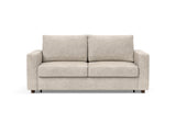 Neah 160 sovesofa med standard armlæn i 280 Avella Sand, set forfra