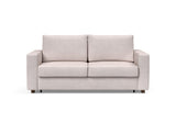 Neah 160 sovesofa med standard armlæn i 300 Weda Sand, set forfra