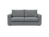 Neah 160 sovesofa med standard armlæn i 320 Corocco Shadow Grey, set forfra