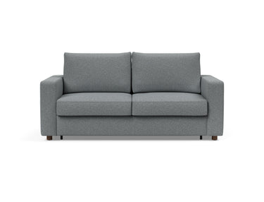 Neah 160 sovesofa med standard armlæn i 320 Corocco Shadow Grey, set forfra