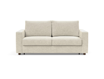 Neah 160 sovesofa med standard armlæn i 357 Taura Off White, set forfra