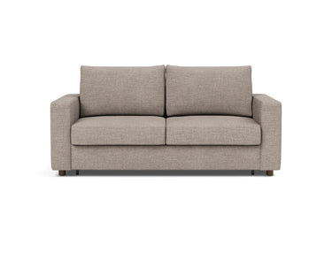Neah 160 sovesofa med standard armlæn i 472 Yuveno Warm Grey, set forfra