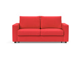 Neah 160 sovesofa med standard armlæn i 511 Elegance Red, set forfra