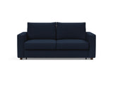 Neah 160 sovesofa med standard armlæn i 528 Mixed Dance Blue, set forfra