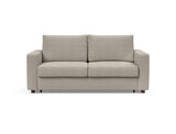 Neah 160 sovesofa med standard armlæn i 579 Kenya Gravel, set forfra