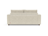 Neah 160 sovesofa med standard armlæn i 357 Taura Off White, set bagfra