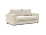 Neah 160 sovesofa med standard armlæn i 357 Taura Off White, set skråt forfra