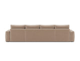 Norum sovesofa U-form med Chunky armlæn i 417 Esina Mocha, set bagfra