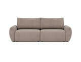 Norum sovesofa med Curve armlæn i 318 Cordufine Beige, set forfra