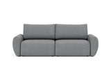 Norum sovesofa med Curve armlæn i 320 Corocco Shadow Grey, set forfra