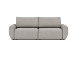 Norum sovesofa med Curve armlæn i 321 Corocco Warm Grey, set forfra