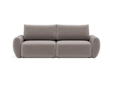 Norum sovesofa med Curve armlæn i 418 Esina Truffle, set forfra