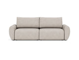 Norum sovesofa med Curve armlæn i 471 Yuveno Sand, set forfra
