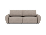Norum sovesofa med Curve armlæn i 472 Yuveno Warm Grey, set forfra