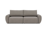 Norum sovesofa med Curve armlæn i 521 Mixed Dance Grey, set forfra