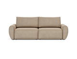 Norum sovesofa med Curve armlæn i 587 Phobos Mocha, set forfra