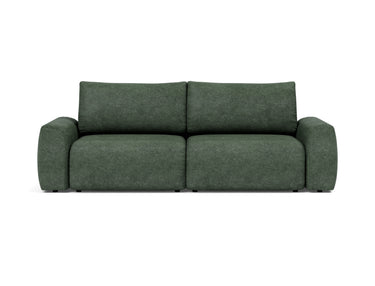 Norum sovesofa med Chunky armlæn i 281 Avella Pine Green, set forfra