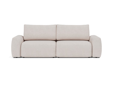 Norum sovesofa med Chunky armlæn i 300 Weda Sand, set forfra