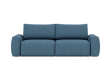 Norum sovesofa med Chunky armlæn i 302 Weda Blue, set forfra