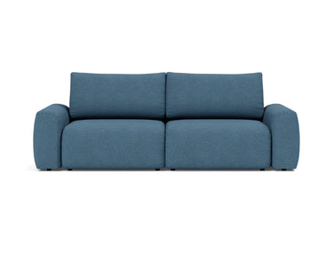 Norum sovesofa med Chunky armlæn i 302 Weda Blue, set forfra